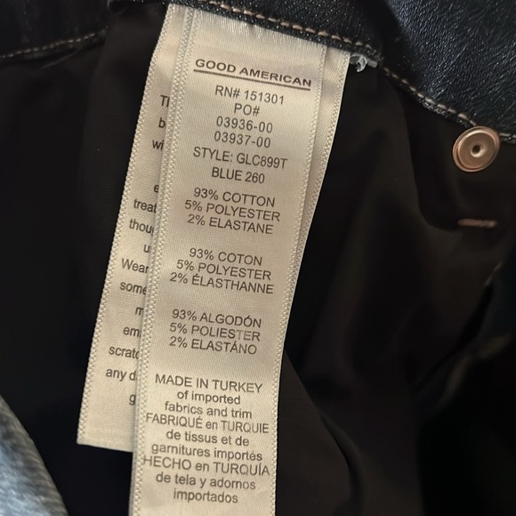 NWT Good American Good Legs Crop Size 24 - Picture 5 of 8